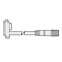 SL-VPC03N - Main Unit Connection Cable, for Relay, Main Unit Plug on One Side and M12 on the Other Side, 0.3-m, NPN