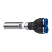 SJ-MS4 - 2-branch Threaded Tube Nozzle for Straight Type Unit