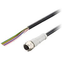 Stainless Steel Power Cable, Straight, 2 m - OP-87647 | KEYENCE 