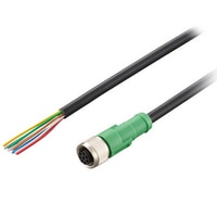 OP-87584 - Oil-resistant Power Cable, Straight, 10 m
