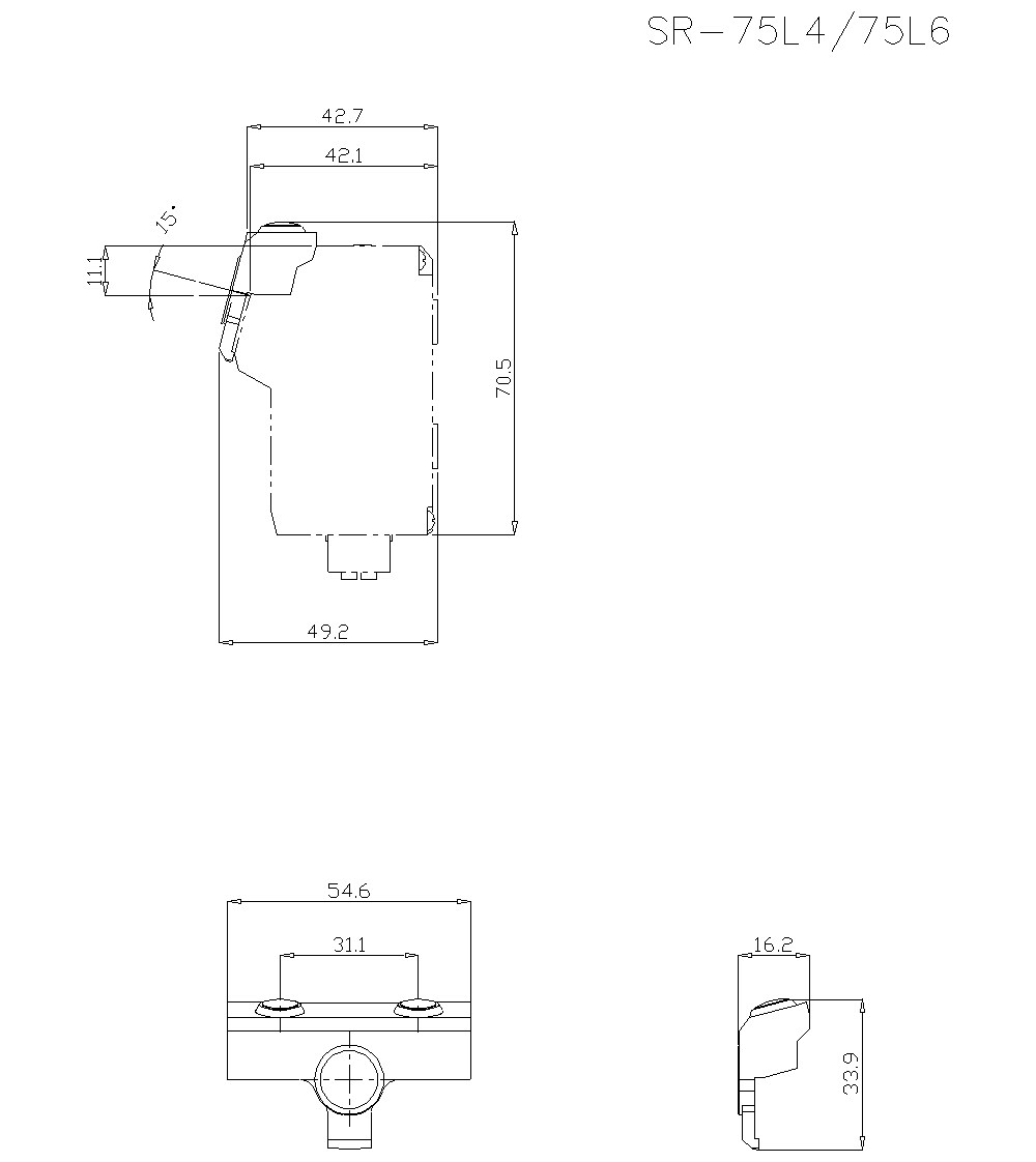 SR-75L4 Dimension
