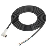 OP-87633 - Connector Cable M8 L-shaped 10-m Oil-resistant