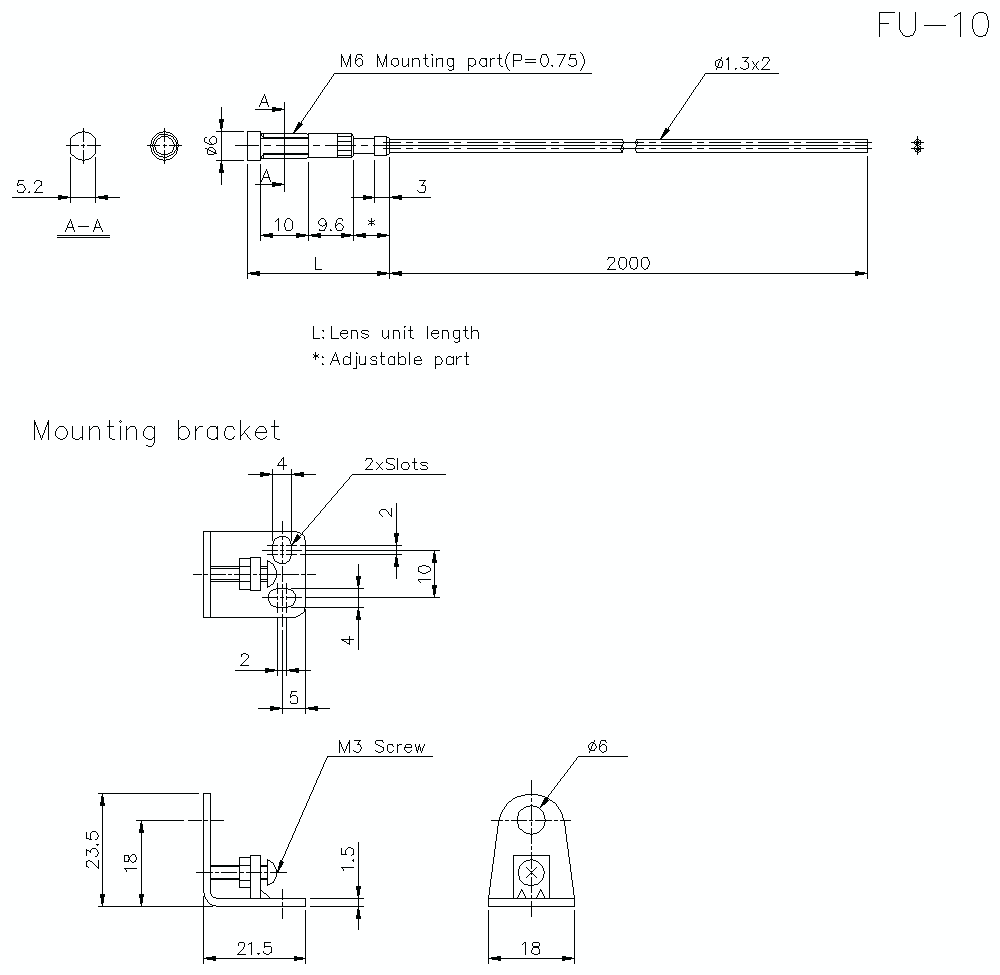 FU-10 Dimension