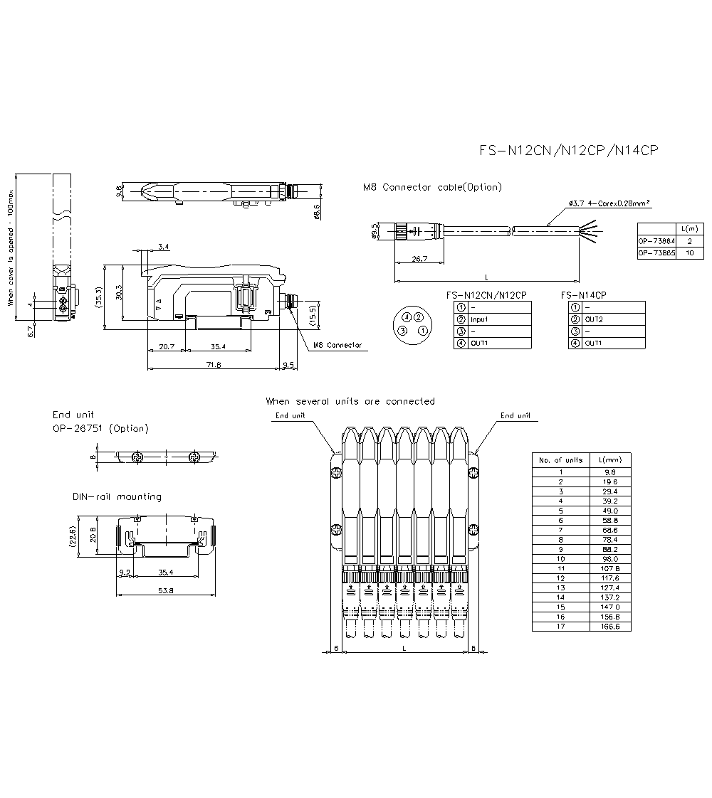 FS-N12CN Dimension