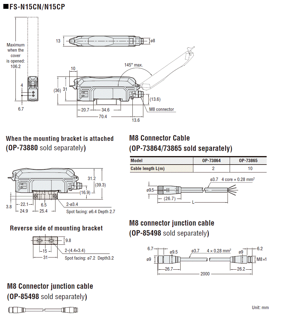 FS-N15CN Dimension