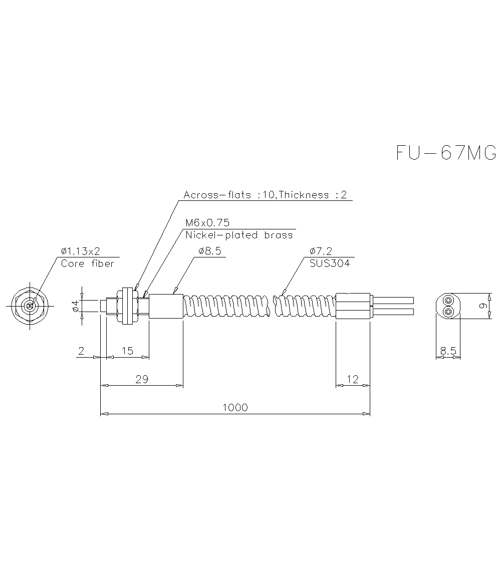 FU-67MG Dimension