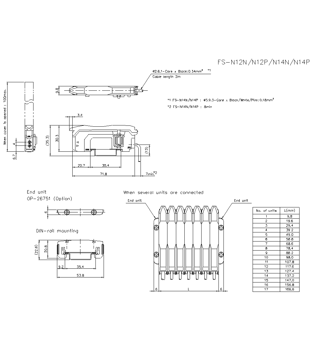 FS-N12N Dimension