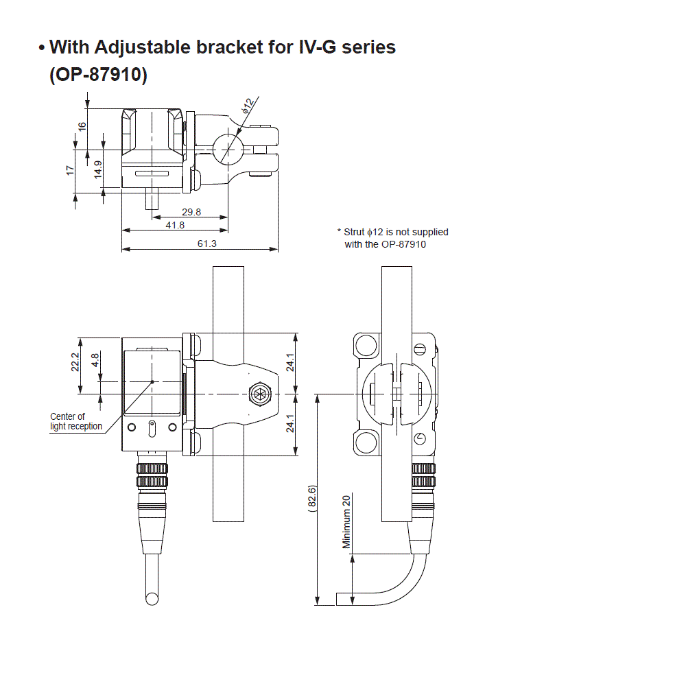 IV-G(CAMERA)/OP-87910 Dimension