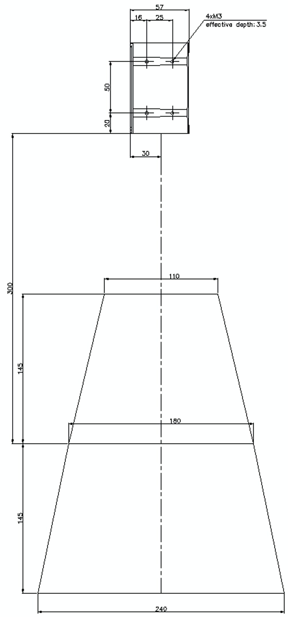 LJ-V7300 Dimension