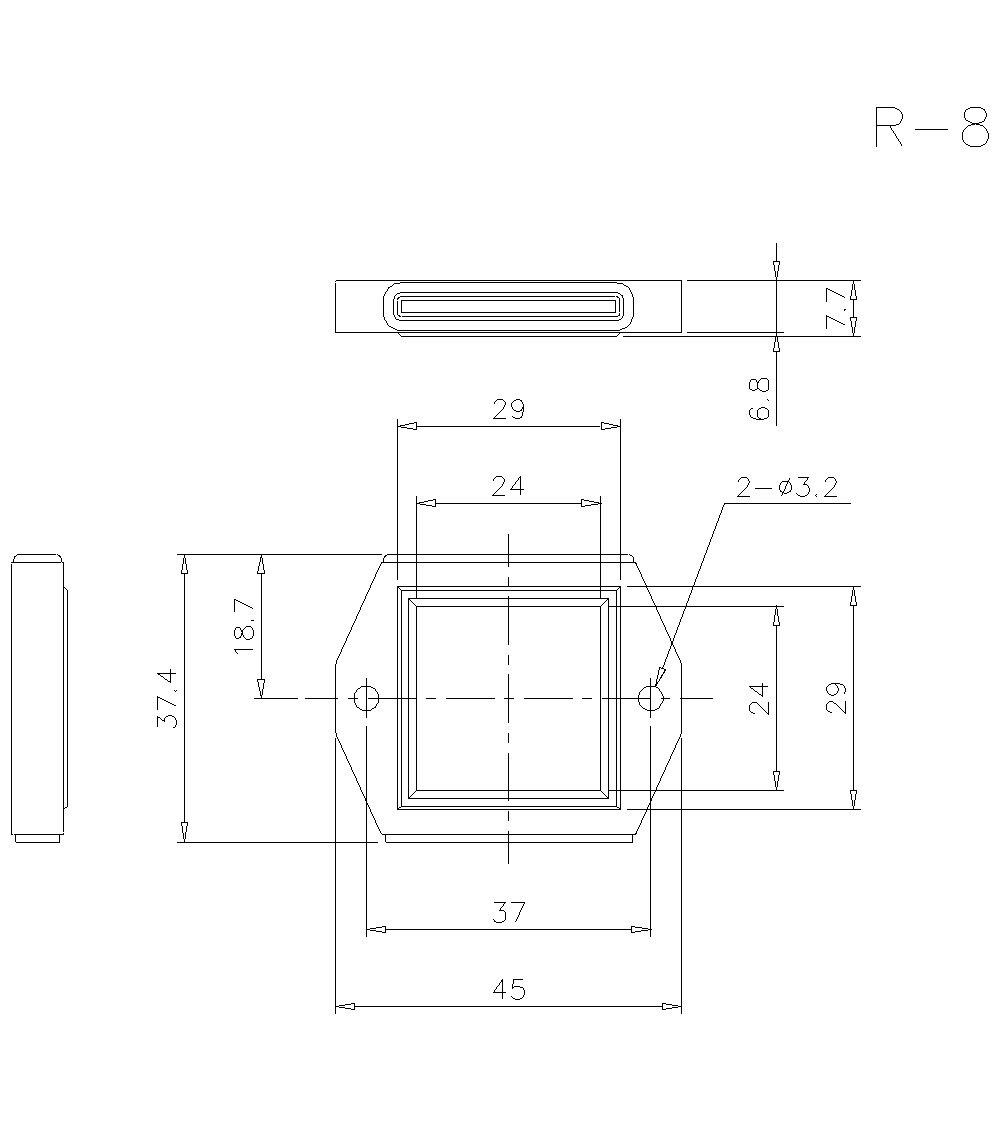 R-8 Dimension