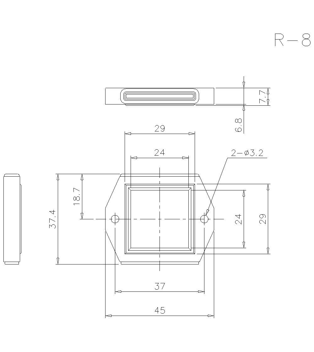 R-8 Dimension