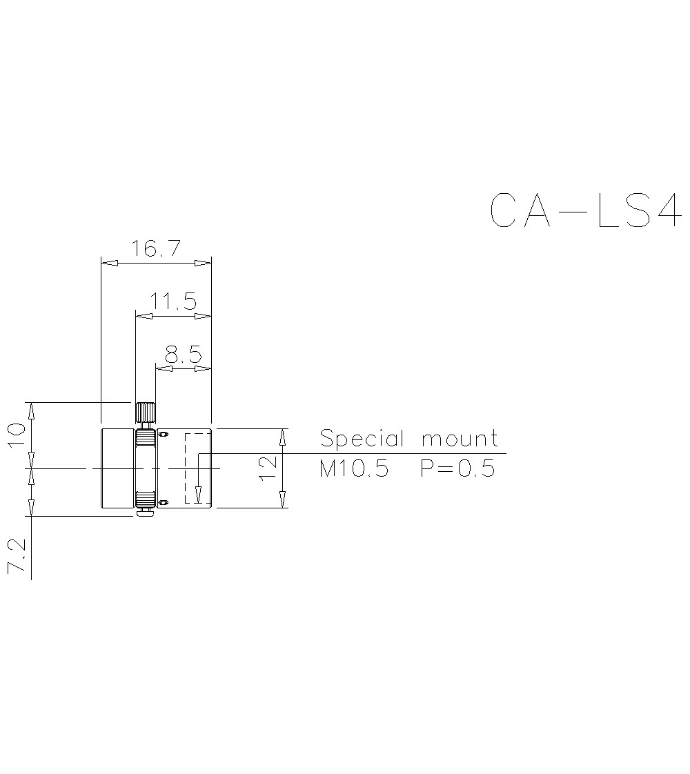 CA-LS4 Dimension