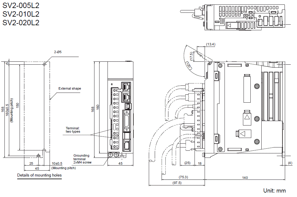 SV2-005L2/010L2/020L2 Dimension