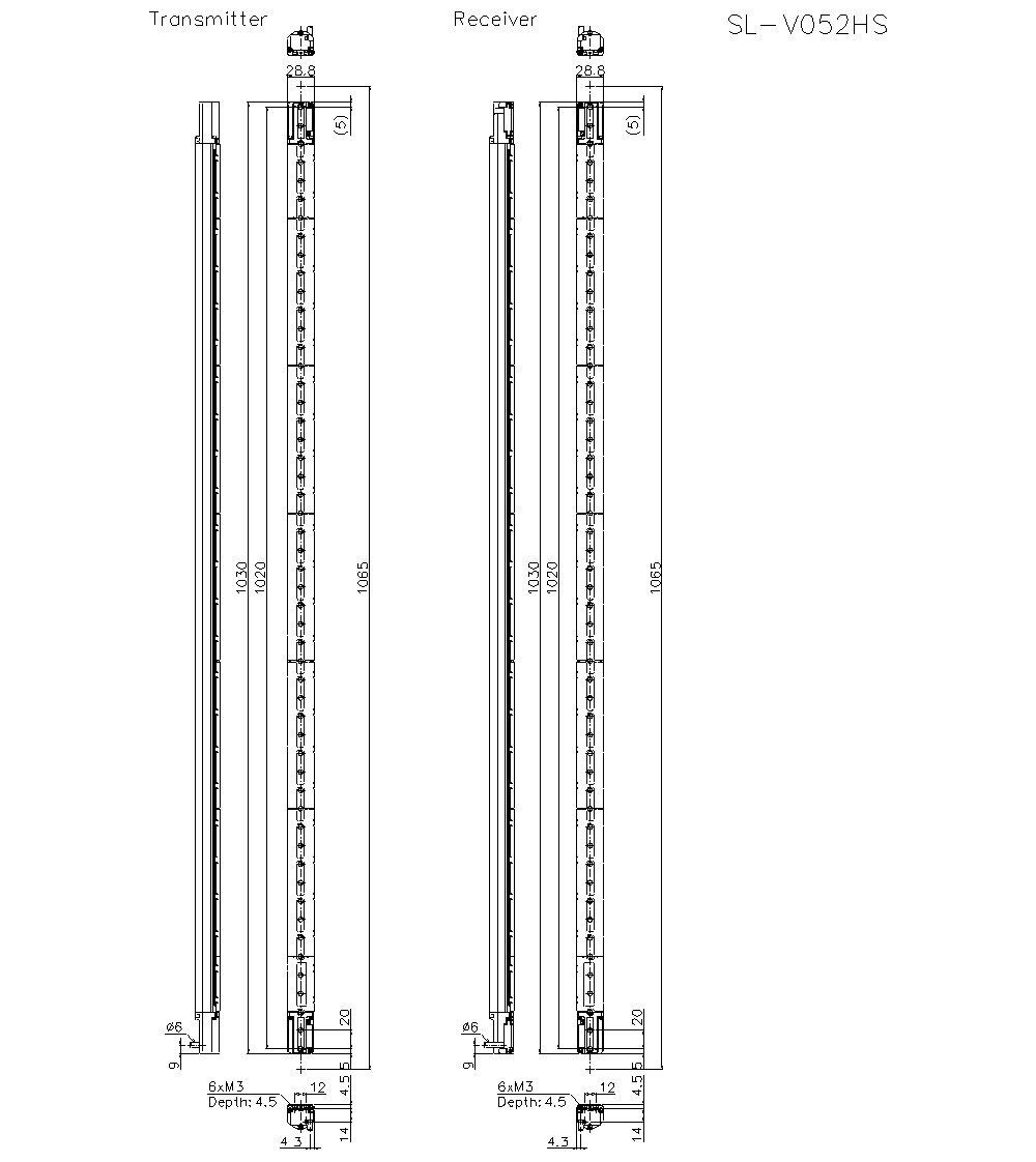SL-V52HS Dimension