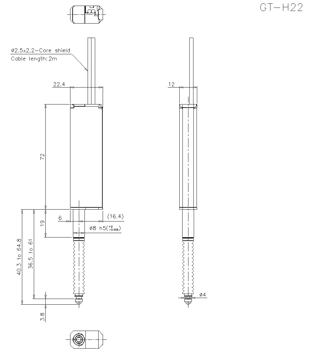 GT-H22 Dimension