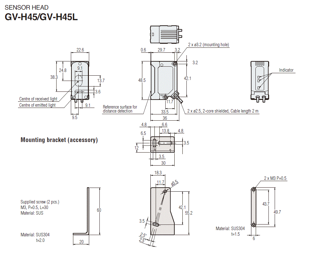 GV-H45_01 Dimension