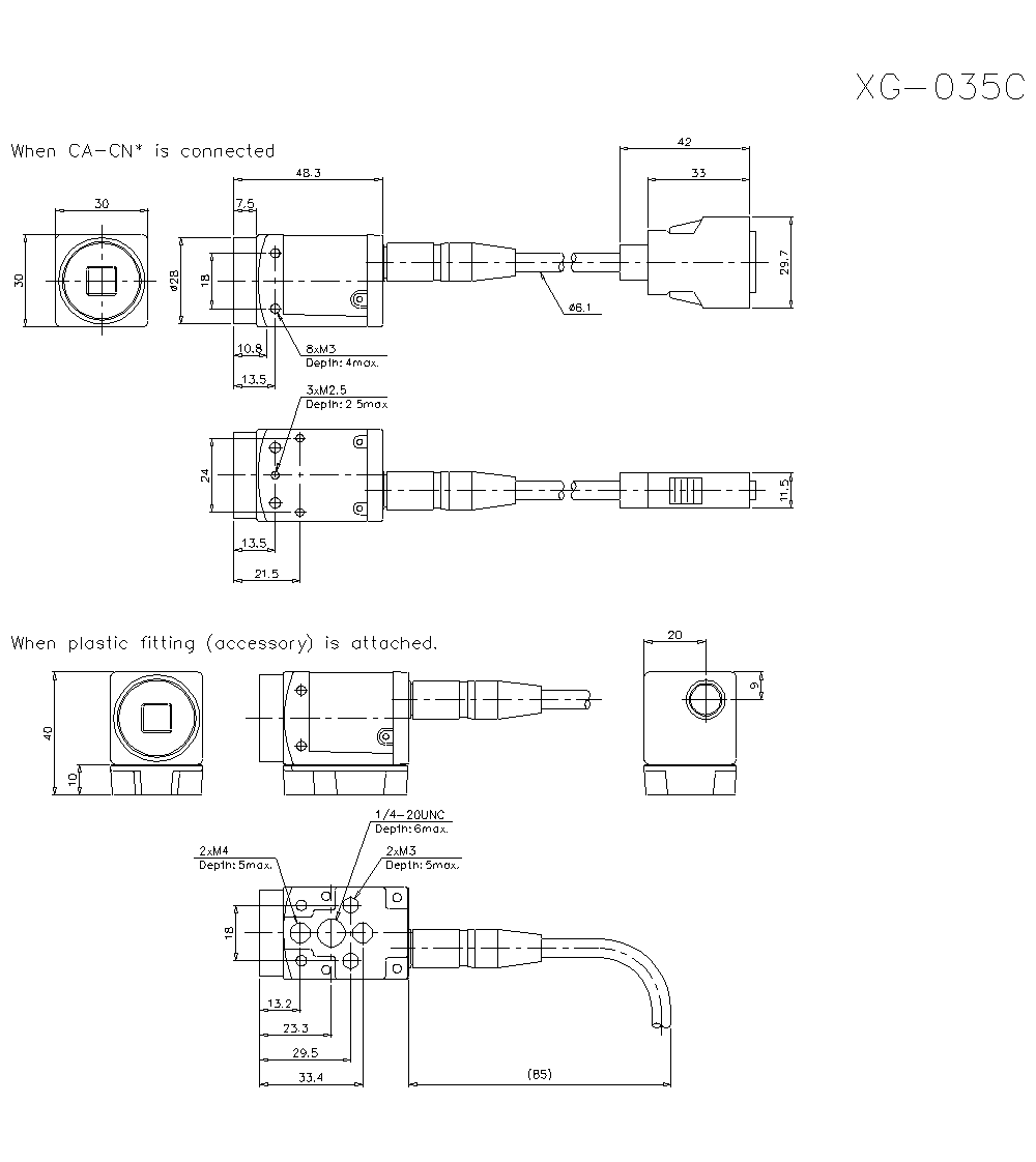 XG-035C Dimension