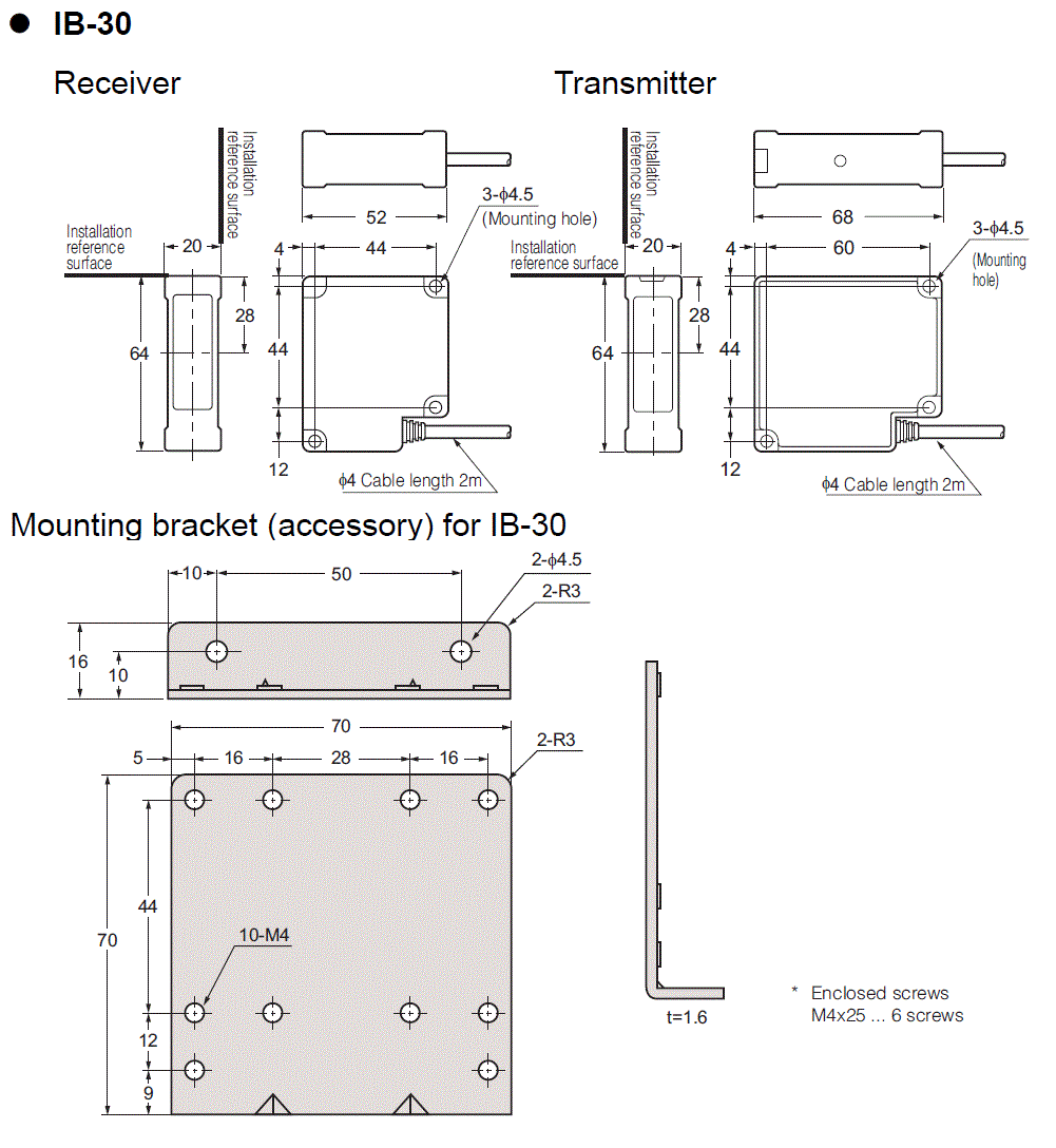 IB-30 Dimension