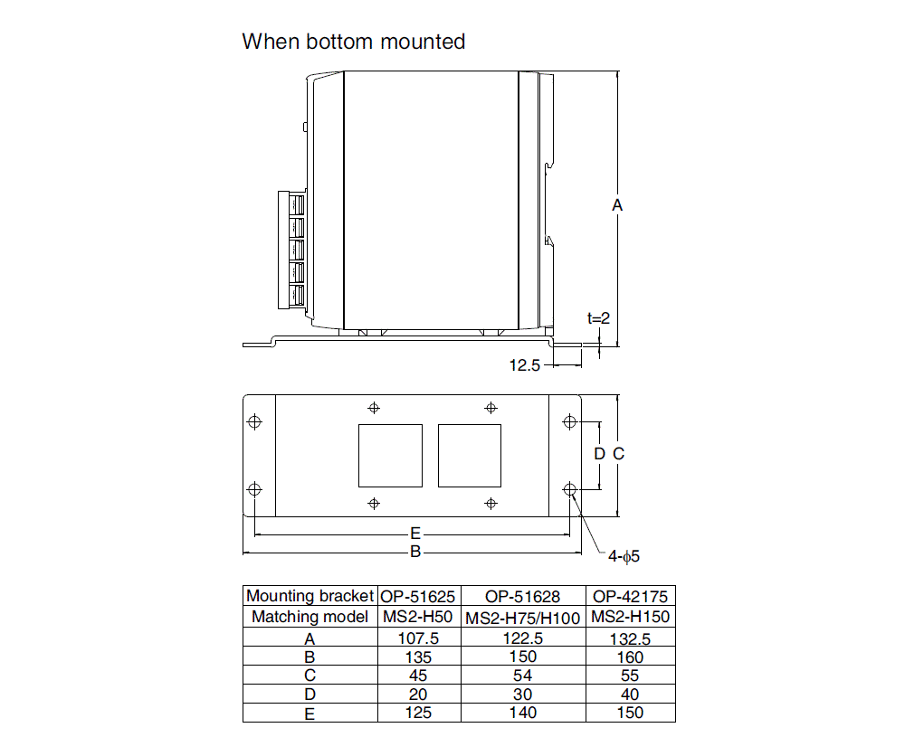 OP-51625_OP-51628 Dimension