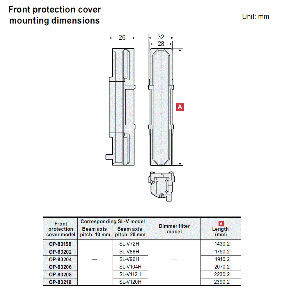 OP-83198 Dimension