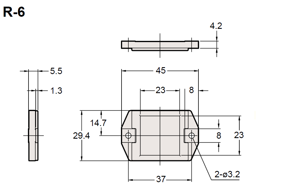 R-6 Dimension