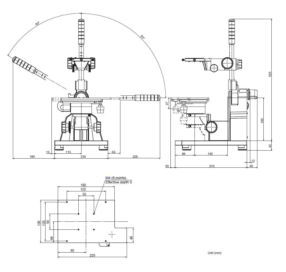 VH-S30B/S30F Dimension