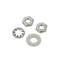 OP-2425 - M4 Nut Set (Nut x 2, Washer x 1, Crow Washer x 1)