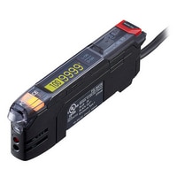 100mA USED 10-30VDC Keyence FS-N41P Digital Fiber Optic Sensor 
