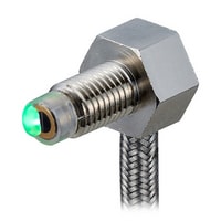 FU-R67TG - Threaded and Hex-Shaped Active Receiver Fibers Reflective