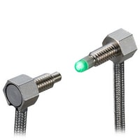 FU-R77TG - Threaded and Hex-Shaped Active Receiver Fibers Thrubeam