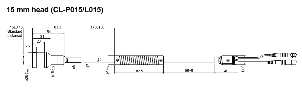 CL-P015/L015 Dimension