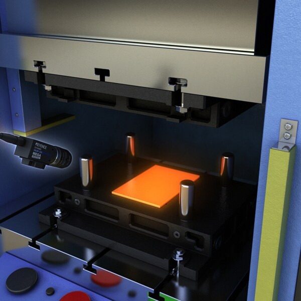 Checking workpiece seating in hot-forging dies