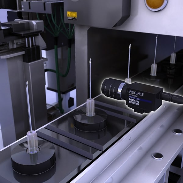 Profile inspection of defective needle tips Industry / Application