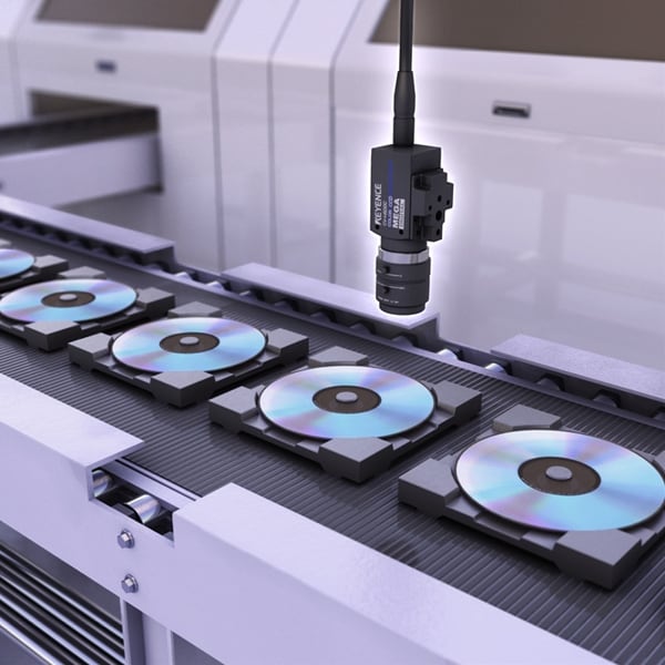 Surface inspection of an optical disc