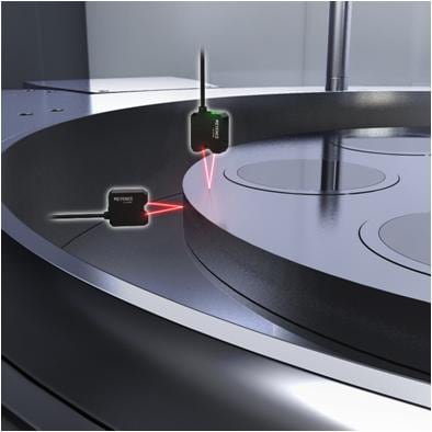 Eccentricity measurement of a susceptor